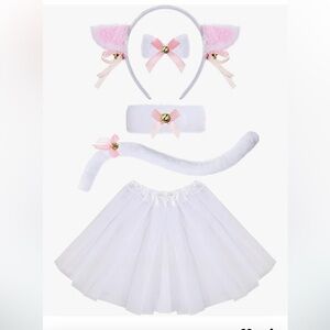 White Cat Cosplay Set